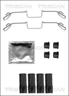 Accessoirekit, schijfremblokken TRISCAN 8105 101660)