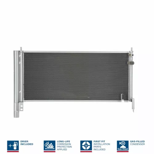 Condenser, air conditioning NISSENS 940175)