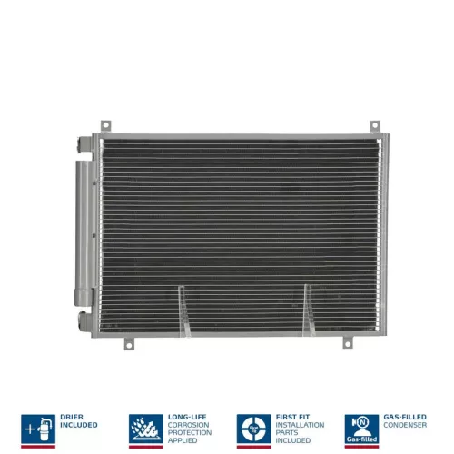 Condensor, airconditioning NISSENS 941106)