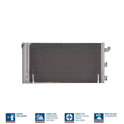 Condenser, air conditioning NISSENS 940173)