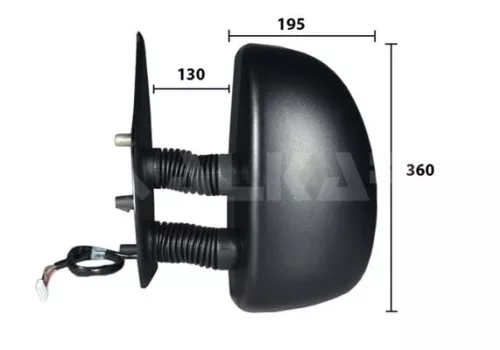 Buitenspiegel ALKAR 9239921)