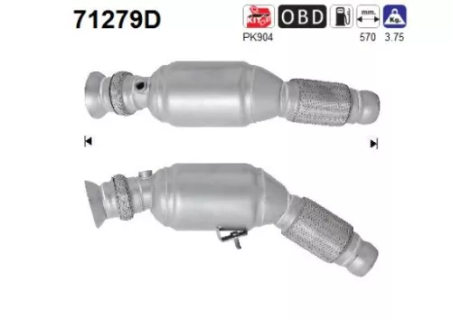 Katalysator AS 71279D)