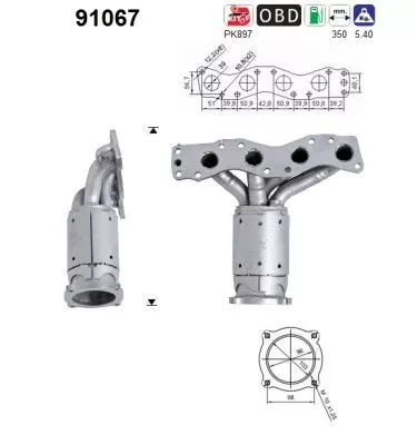 Katalysator AS 91067)