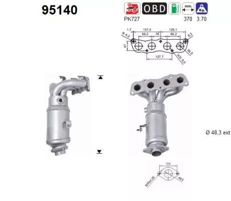 Katalysator AS 95140)