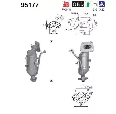 Katalysator AS 95177)