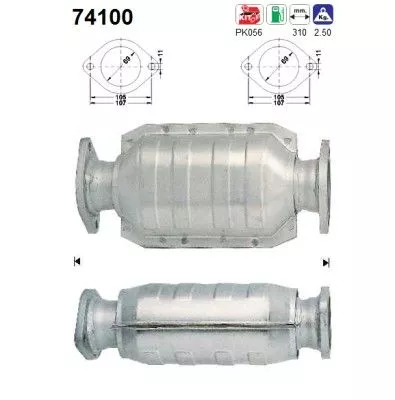 Katalysator AS 74100)