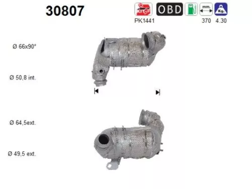 Katalysator AS 30807)