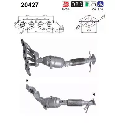 Katalysator AS 20427)