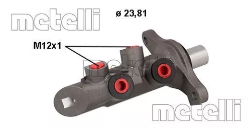 Remhoofdremcilinder METELLI 05-0876)