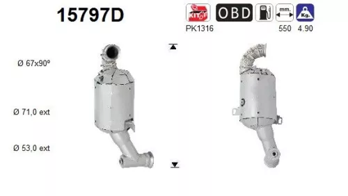 Katalysator AS 15797D)