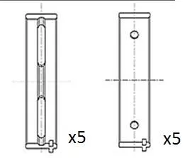 Krukaslager FAI AutoParts BM1050-STD)