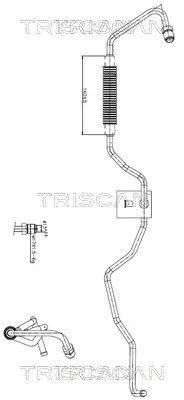 Hydraulische slang, stuurinrichting TRISCAN 8516 13002)