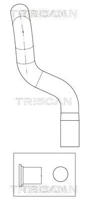 Hydraulische slang, stuurinrichting TRISCAN 8516 16022)