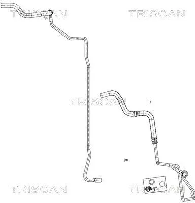 Hydraulische slang, stuurinrichting TRISCAN 8516 29011)