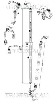 Hydraulische slang, stuurinrichting TRISCAN 8516 23012)