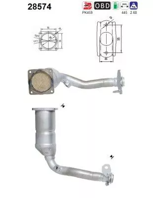 Katalysator AS 28574)