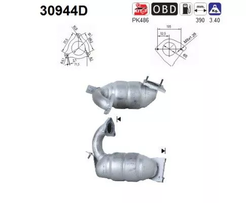 Katalysator AS 30944D)