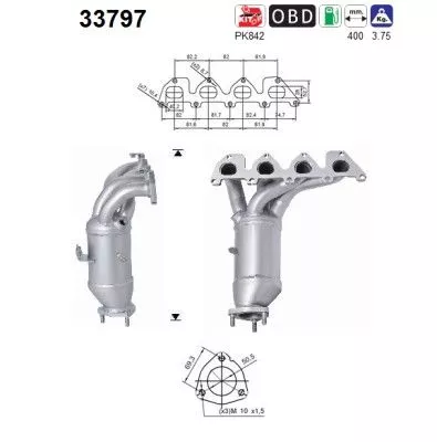 Katalysator AS 33797)