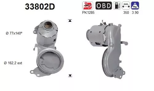Katalysator AS 33802D)