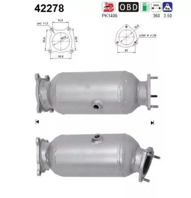 Katalysator AS 42278)