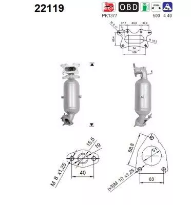 Katalysator AS 22119)