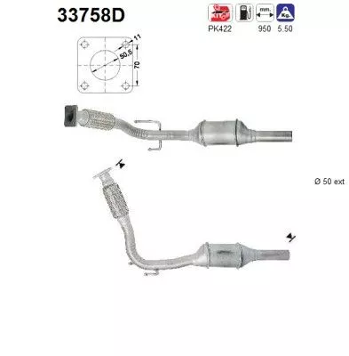 Katalysator AS 33758D)