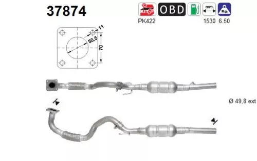 Katalysator AS 37874)