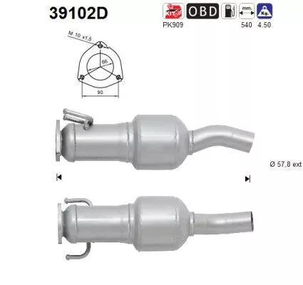 Katalysator AS 39102D)