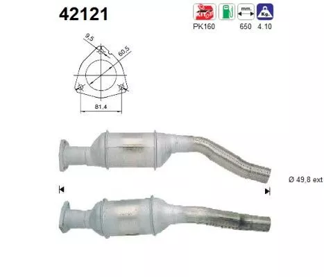 Katalysator AS 42121)