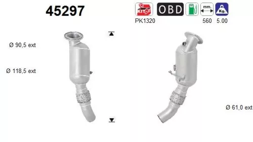 Katalysator AS 45297)