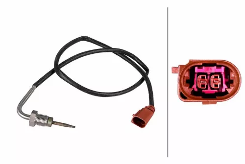Sensor, uitlaatgastemperatuur HELLA 6PT 358 226-481)