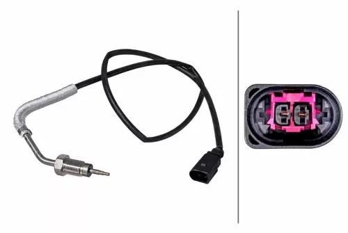 Sensor, uitlaatgastemperatuur HELLA 6PT 358 226-401)