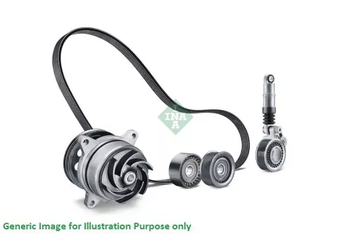 Water Pump + V-ribbed Belt Kit Schaeffler INA 529 0325 30)