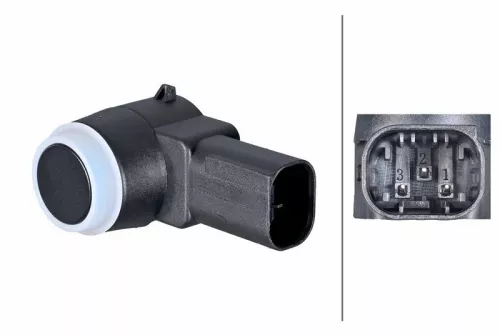 Sensor, parkeerafstandsregeling HELLA 6PX 358 270-831)