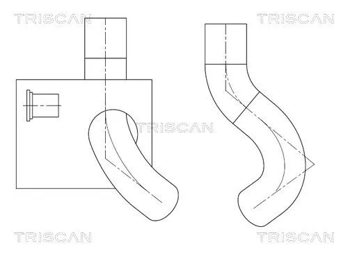 Hydraulische slang, stuurinrichting TRISCAN 8516 29067)
