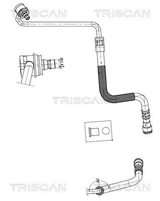 Hydraulische slang, stuurinrichting TRISCAN 8516 11040)