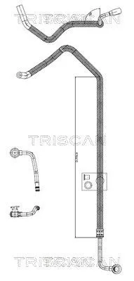 Hydraulische slang, stuurinrichting TRISCAN 8516 29090)