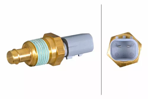Sensor, coolant temperature HELLA 6PT 358 385-351)