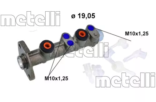 Remhoofdremcilinder METELLI 05-0006K)