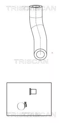 Hydraulische slang, stuurinrichting TRISCAN 8516 29069)