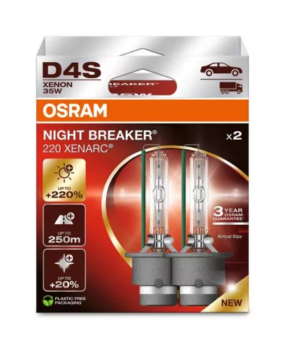 Lamp, koplamp ams-OSRAM 66440XN2-2HB)