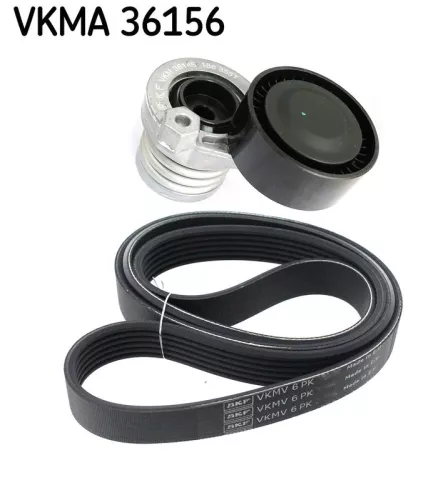V-ribbed Belt Set SKF VKMA 36156)