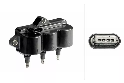 Bobine HELLA 5DA 358 168-661)