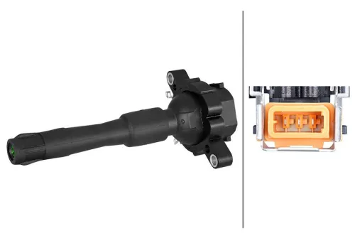 Ignition Coil HELLA 5DA 358 101-521)