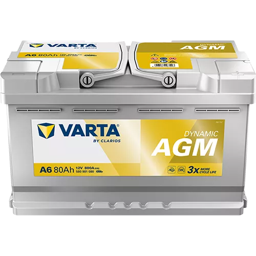 Starter Battery VARTA 580901080K262)