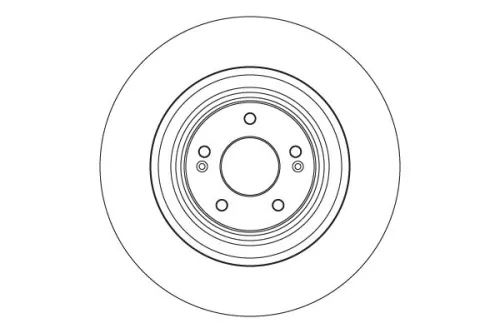 Brake Disc TRW DF4607S)