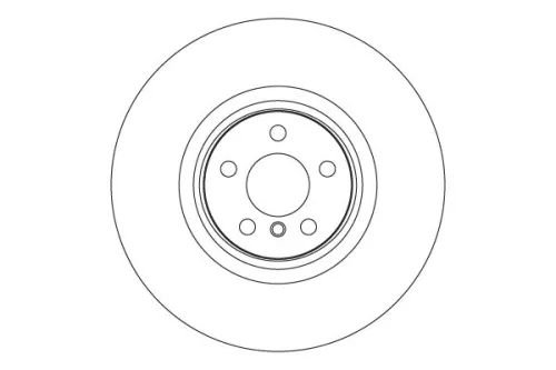 Remschijf TRW DF6978S)