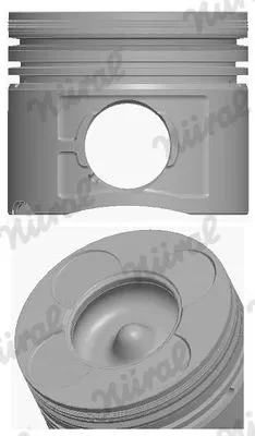 Piston NÜRAL 87-114400-10)