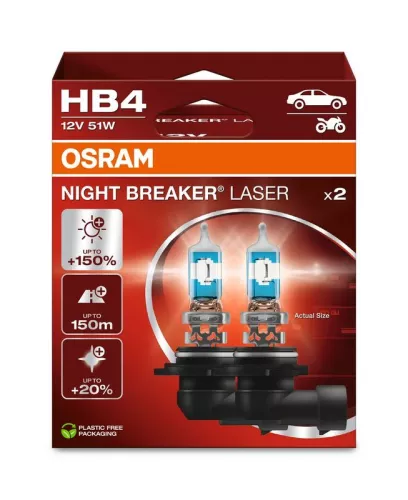 Lamp, hoekverlichting ams-OSRAM 9006NL-2HB)