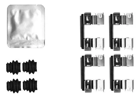 Accessoirekit, schijfremblokken TEXTAR 82563700)